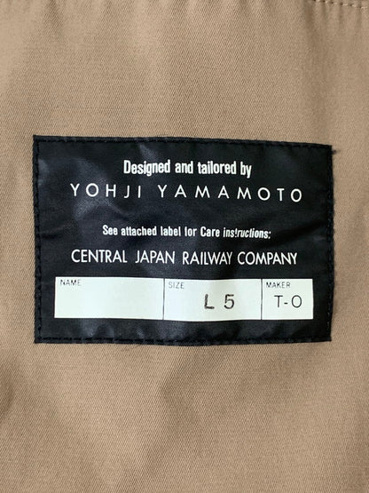 【中古品】【メンズ】 Yohji Yamamoto ヨウジヤマモト JR東海 90S COTTON GABARDINE TRENCH COAT 90年代 トレンチコート アウター 140-250702-yn-25-min サイズ：L5 カラー：ベージュ系 万代Net店
