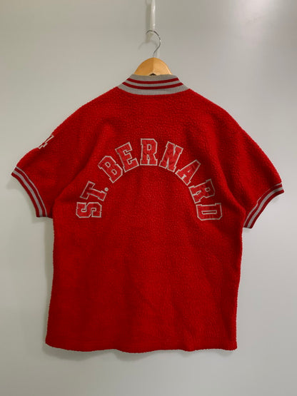 【中古品】【メンズ】 Champion チャンピオン 60S KNITWEAR SNAP BUTTON JACKET スナップボタンジャケット 146-250630-ks-14-min サイズ：XL カラー：レッド 万代Net店