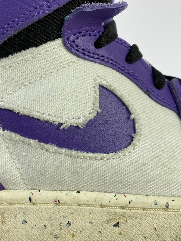 【中古品】【メンズ】 NIKE ナイキ AIR JORDAN1 ZOOM AIR CMFT DARK IRIS CT0978-501 エアジョーダン 1 ズーム コンフォート ダークアイリス スニーカー メンズ 靴 シューズ 160-250701-em-02-min サイズ：27cm カラー：DARK IRIS/WHITE-BLACK-SAIL 万代Net店