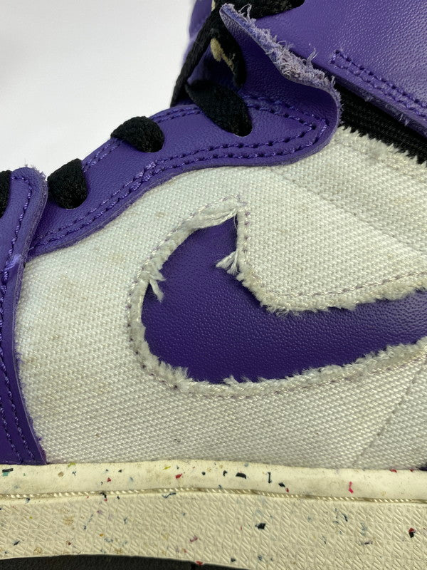 【中古品】【メンズ】 NIKE ナイキ AIR JORDAN1 ZOOM AIR CMFT DARK IRIS CT0978-501 エアジョーダン 1 ズーム コンフォート ダークアイリス スニーカー メンズ 靴 シューズ 160-250701-em-02-min サイズ：27cm カラー：DARK IRIS/WHITE-BLACK-SAIL 万代Net店