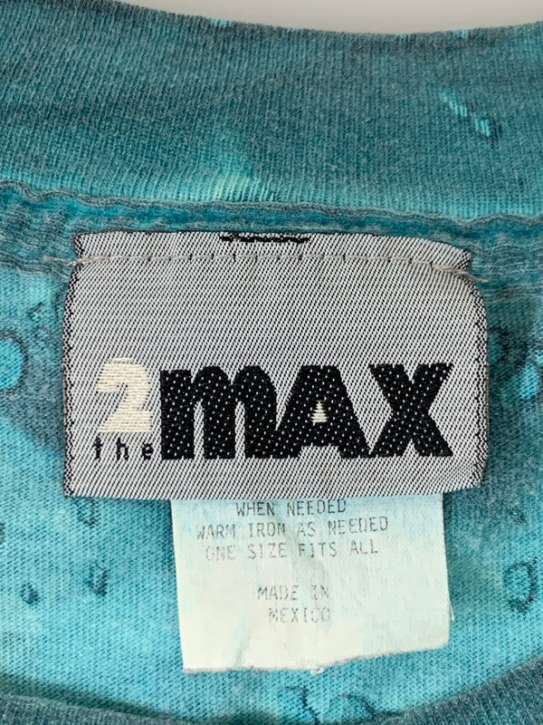 【中古品】【メンズ】 2 THE MAX FLOUR TEE フラワー プリントTシャツ 半袖Tシャツ トップス 146-250702-yn-27-min カラー：グリーン 万代Net店