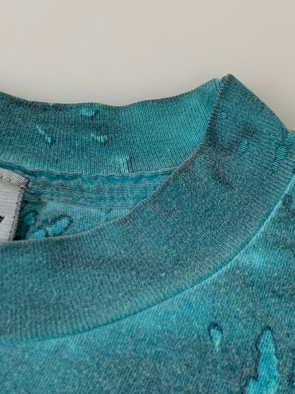 【中古品】【メンズ】 2 THE MAX FLOUR TEE フラワー プリントTシャツ 半袖Tシャツ トップス 146-250702-yn-27-min カラー：グリーン 万代Net店