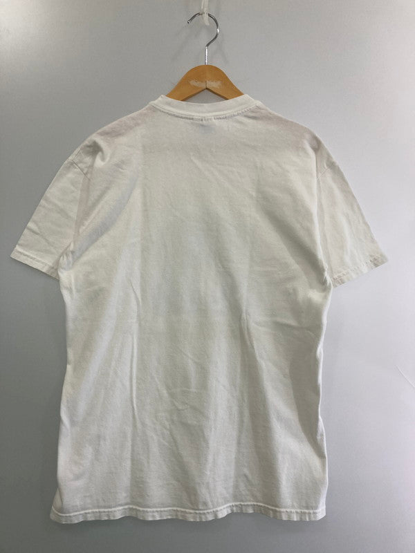 【現状渡し品】【メンズ】 HANES ヘインズ 90'S JIM FRANKLIN ARMADILLO POSTER PRINT TEE ショートスリーブ 146-250630-AS-17-min サイズ：M カラー：ホワイト 万代Net店