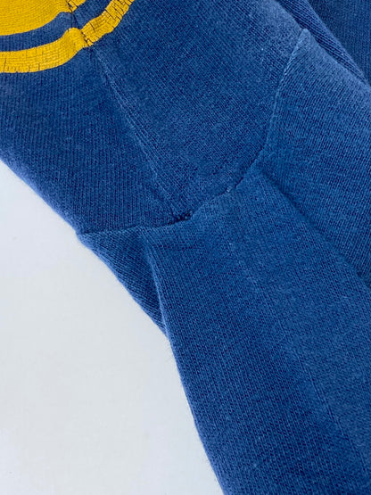 【現状渡し品】【メンズ】 Champion チャンピオン 70'S INDIANA STATE FOOTBALL TEE ショートスリーブ 146-250630-AS-26-min サイズ：M カラー：ネイビー 万代Net店