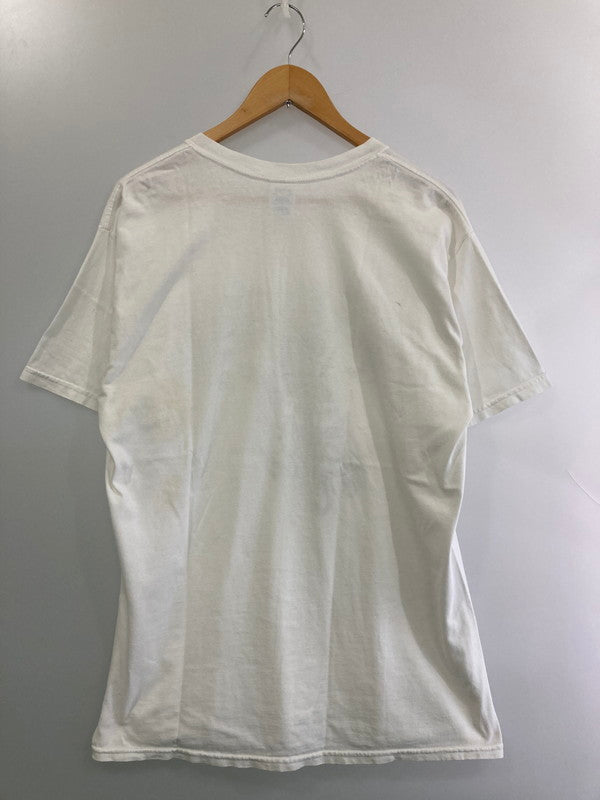 【現状渡し品】【メンズ】 GILDAN ギルダン 90-00'S DIA DE LOS MUERTOS PRINT TEE ショートスリーブ 146-250630-AS-16-min サイズ：L カラー：ホワイト 万代Net店