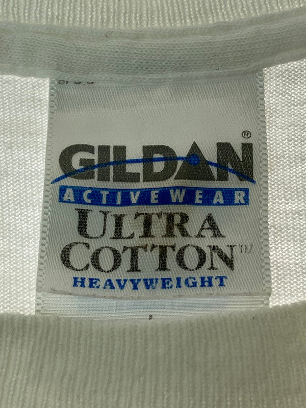 【現状渡し品】【メンズ】 GILDAN ギルダン 90-00'S DIA DE LOS MUERTOS PRINT TEE ショートスリーブ 146-250630-AS-16-min サイズ：L カラー：ホワイト 万代Net店