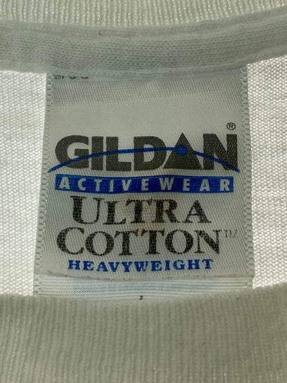 【現状渡し品】【メンズ】 GILDAN ギルダン 90-00'S DIA DE LOS MUERTOS PRINT TEE ショートスリーブ 146-250630-AS-16-min サイズ：L カラー：ホワイト 万代Net店