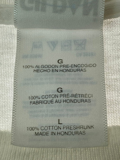 【現状渡し品】【メンズ】 GILDAN ギルダン 90-00'S DIA DE LOS MUERTOS PRINT TEE ショートスリーブ 146-250630-AS-16-min サイズ：L カラー：ホワイト 万代Net店