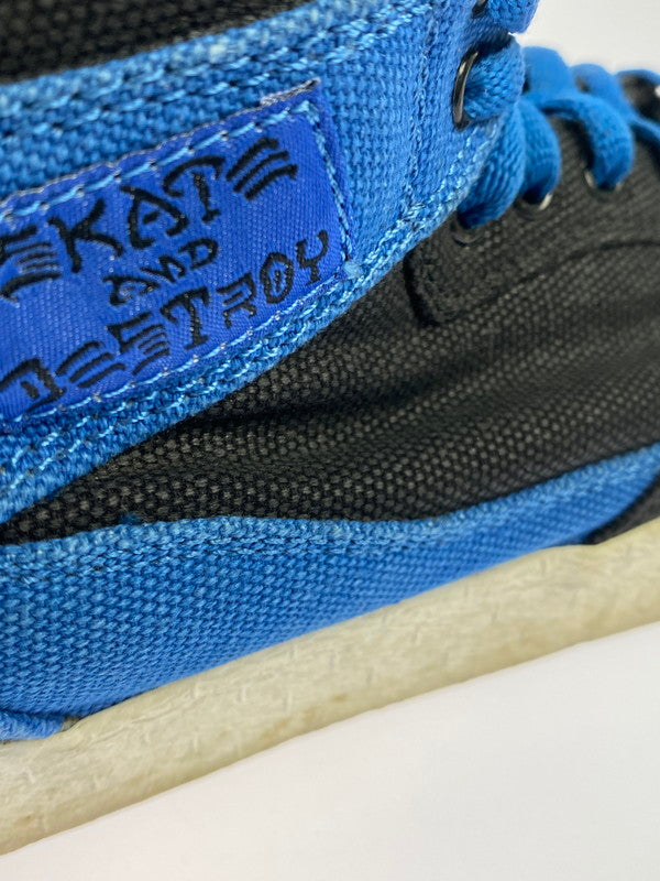 【現状渡し品】【メンズ】 THRASHER スラッシャー BUCHANAN DOG 靴 シューズ スニーカー 165-250708-AS-6-min サイズ：28cm カラー：ブラック/ブルー 万代Net店