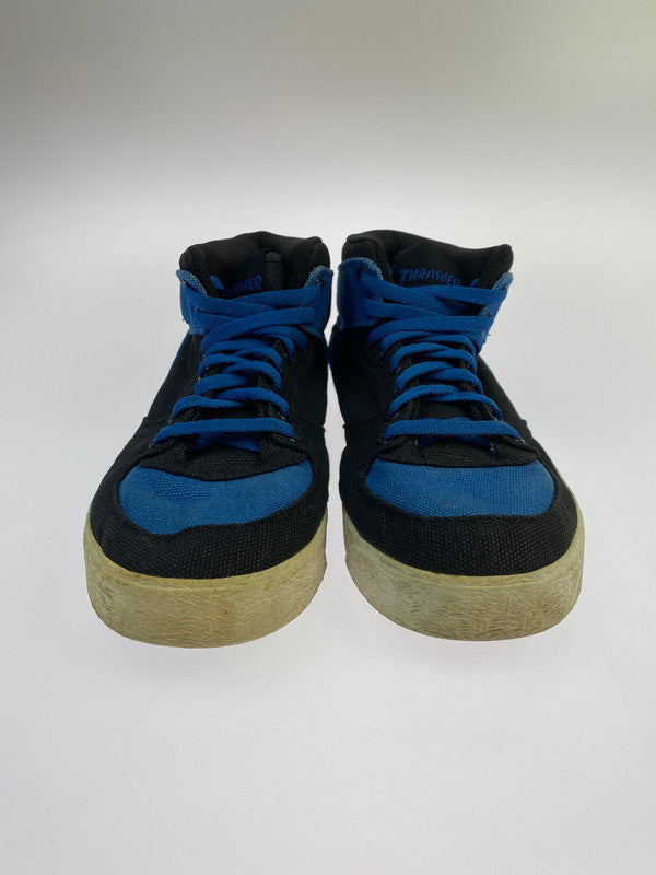 【現状渡し品】【メンズ】 THRASHER スラッシャー BUCHANAN DOG 靴 シューズ スニーカー 165-250708-AS-6-min サイズ：28cm カラー：ブラック/ブルー 万代Net店