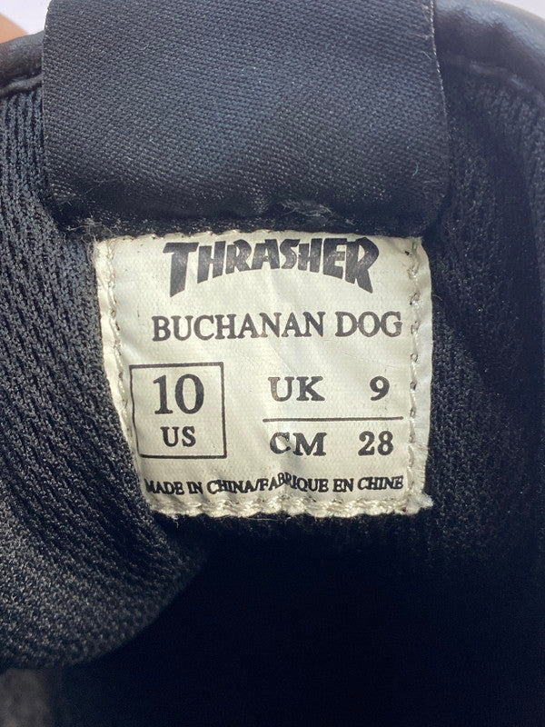 【現状渡し品】【メンズ】 THRASHER スラッシャー BUCHANAN DOG 靴 シューズ スニーカー 165-250708-AS-6-min サイズ：28cm カラー：ブラック/ブルー 万代Net店