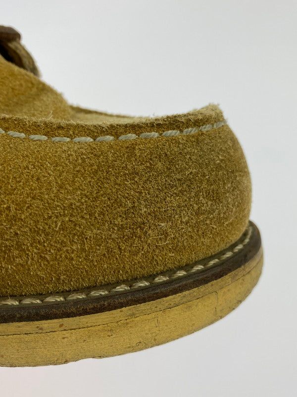 【現状渡し品】【メンズ】 RED WING レッドウィング 6-INCH CLASSIC MOC TOE BOOTS 8173 刺繍羽タグ 6インチ クラシック モック スウェード ブーツ 164-250701-em-06-min サイズ：8 カラー：ベージュ 万代Net店