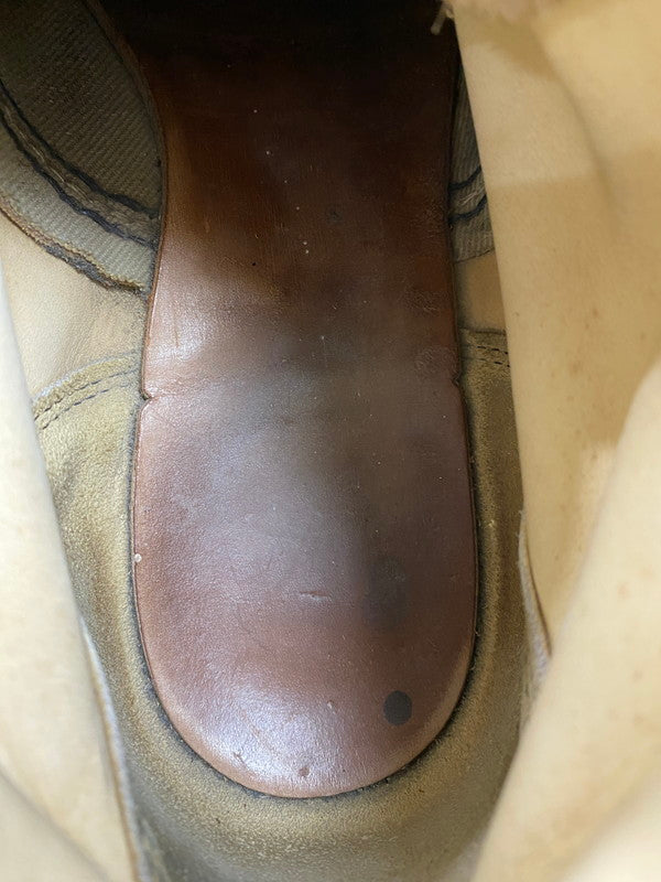 【現状渡し品】【メンズ】 RED WING レッドウィング 6-INCH CLASSIC MOC TOE BOOTS 8173 刺繍羽タグ 6インチ クラシック モック スウェード ブーツ 164-250701-em-06-min サイズ：8 カラー：ベージュ 万代Net店