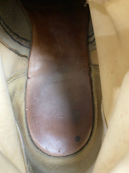 【現状渡し品】【メンズ】 RED WING レッドウィング 6-INCH CLASSIC MOC TOE BOOTS 8173 刺繍羽タグ 6インチ クラシック モック スウェード ブーツ 164-250701-em-06-min サイズ：8 カラー：ベージュ 万代Net店