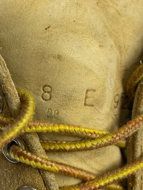 【中古品】【メンズ】 RED WING レッドウィング 8167 犬タグ 6-INCH PLAIN TOE BOOTS 靴 シューズ ブーツ 164-250708-AS-2-min サイズ：8E カラー：ベージュ 万代Net店