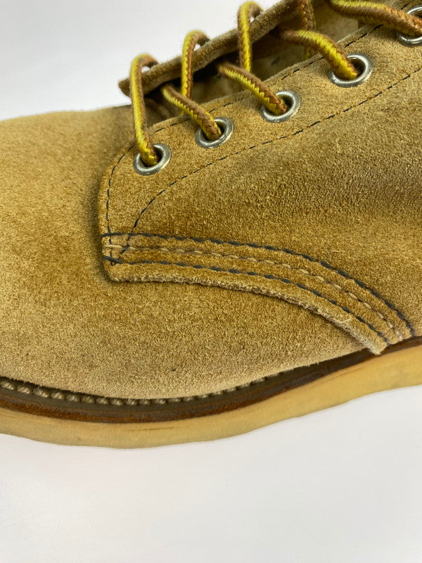 【中古品】【メンズ】 RED WING レッドウィング 8167 犬タグ 6-INCH PLAIN TOE BOOTS 靴 シューズ ブーツ 164-250708-AS-2-min サイズ：8E カラー：ベージュ 万代Net店