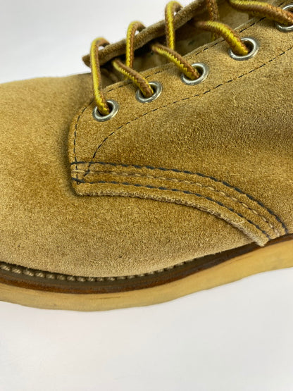 【中古品】【メンズ】 RED WING レッドウィング 8167 犬タグ 6-INCH PLAIN TOE BOOTS 靴 シューズ ブーツ 164-250708-AS-2-min サイズ：8E カラー：ベージュ 万代Net店