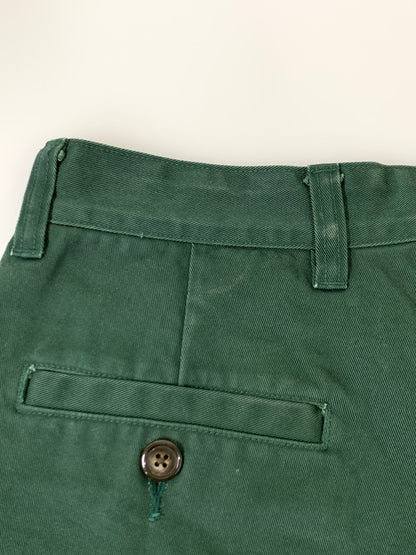 【中古品】【メンズ】 DESCENDANT ディセンダント DC-3 WIDE TWILL TROUSERS トラウザーズパンツ ボトムス 153-250702-yn-12-min サイズ：1 カラー：ダークグリーン 万代Net店