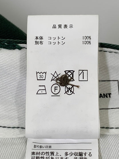 【中古品】【メンズ】 DESCENDANT ディセンダント DC-3 WIDE TWILL TROUSERS トラウザーズパンツ ボトムス 153-250702-yn-12-min サイズ：1 カラー：ダークグリーン 万代Net店