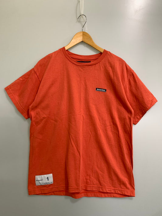 【中古品】【メンズ】 DESCENDANT ディセンダント HORIZON SS Tシャツ トップス 142-250702-ks-06-min サイズ：1 カラー：オレンジ系 万代Net店