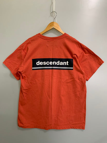 【中古品】【メンズ】 DESCENDANT ディセンダント HORIZON SS Tシャツ トップス 142-250702-ks-06-min サイズ：1 カラー：オレンジ系 万代Net店