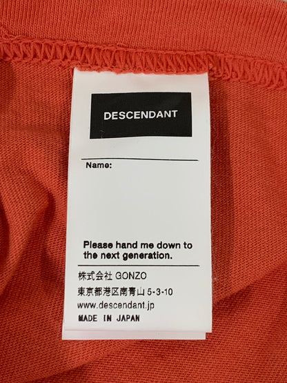 【中古品】【メンズ】 DESCENDANT ディセンダント HORIZON SS Tシャツ トップス 142-250702-ks-06-min サイズ：1 カラー：オレンジ系 万代Net店