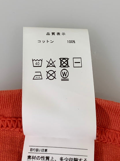 【中古品】【メンズ】 DESCENDANT ディセンダント HORIZON SS Tシャツ トップス 142-250702-ks-06-min サイズ：1 カラー：オレンジ系 万代Net店