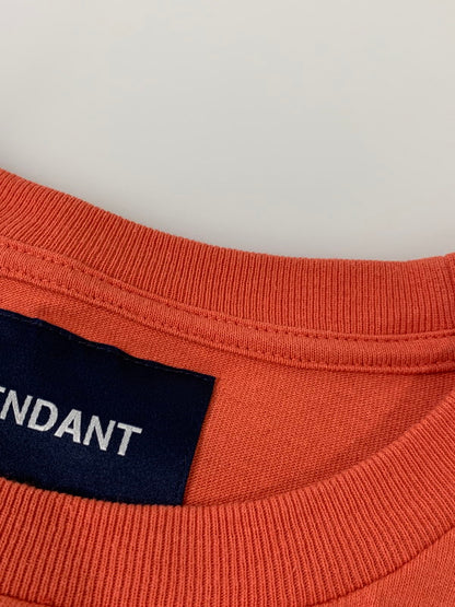 【中古品】【メンズ】 DESCENDANT ディセンダント HORIZON SS Tシャツ トップス 142-250702-ks-06-min サイズ：1 カラー：オレンジ系 万代Net店