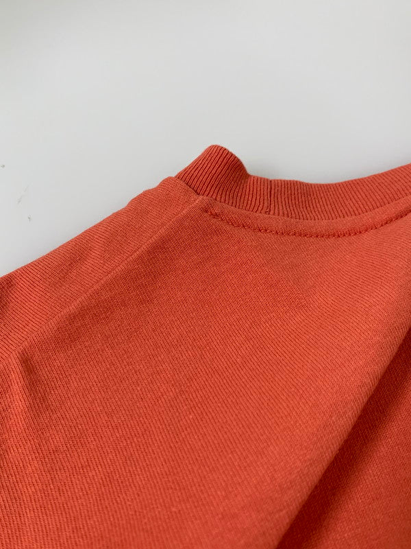 【中古品】【メンズ】 DESCENDANT ディセンダント HORIZON SS Tシャツ トップス 142-250702-ks-06-min サイズ：1 カラー：オレンジ系 万代Net店