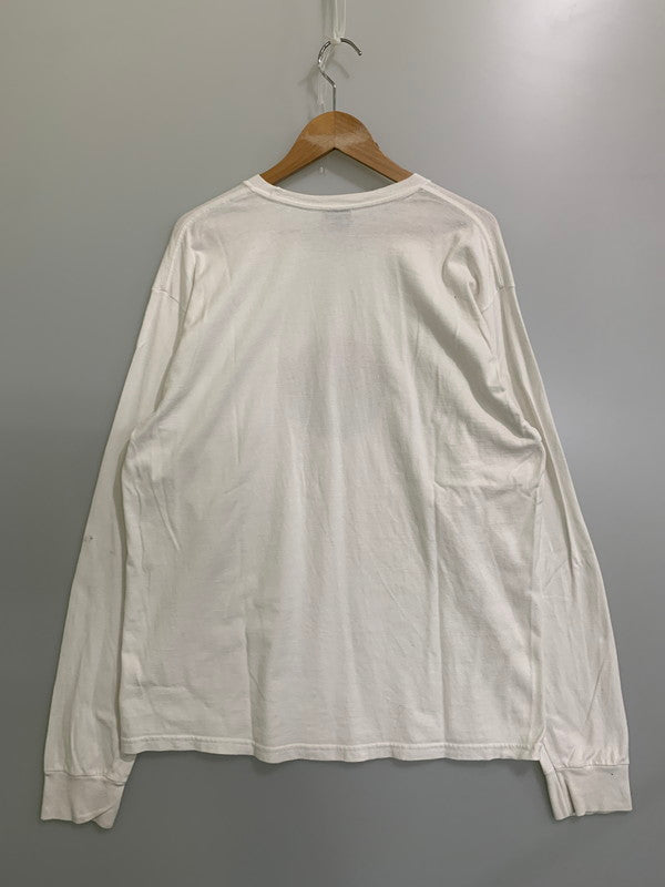 【中古品】【メンズ】 STUSSY ステューシー FRESH GEAR TEE 長袖 Tシャツ トップス 142-250702-ks-08-min サイズ：L カラー：ホワイト 万代Net店