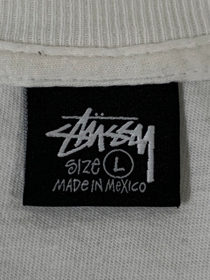 【中古品】【メンズ】 STUSSY ステューシー FRESH GEAR TEE 長袖 Tシャツ トップス 142-250702-ks-08-min サイズ：L カラー：ホワイト 万代Net店
