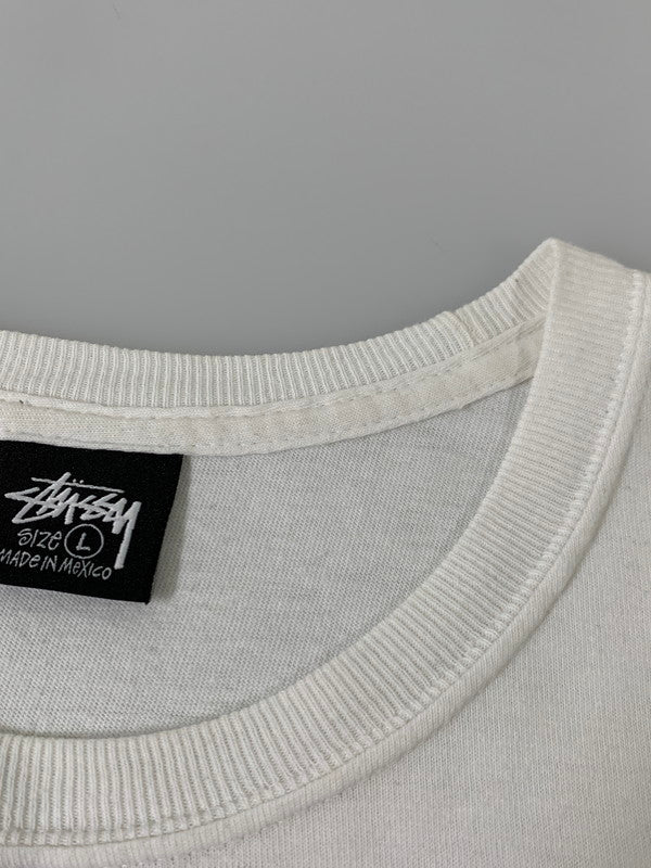 【中古品】【メンズ】 STUSSY ステューシー FRESH GEAR TEE 長袖 Tシャツ トップス 142-250702-ks-08-min サイズ：L カラー：ホワイト 万代Net店