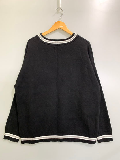 【中古品】【メンズ】 UNKNOWN LONDON アンノウン・ロンドン ニットセーター 142-250702-ks-18-min サイズ：L カラー：ブラック 万代Net店