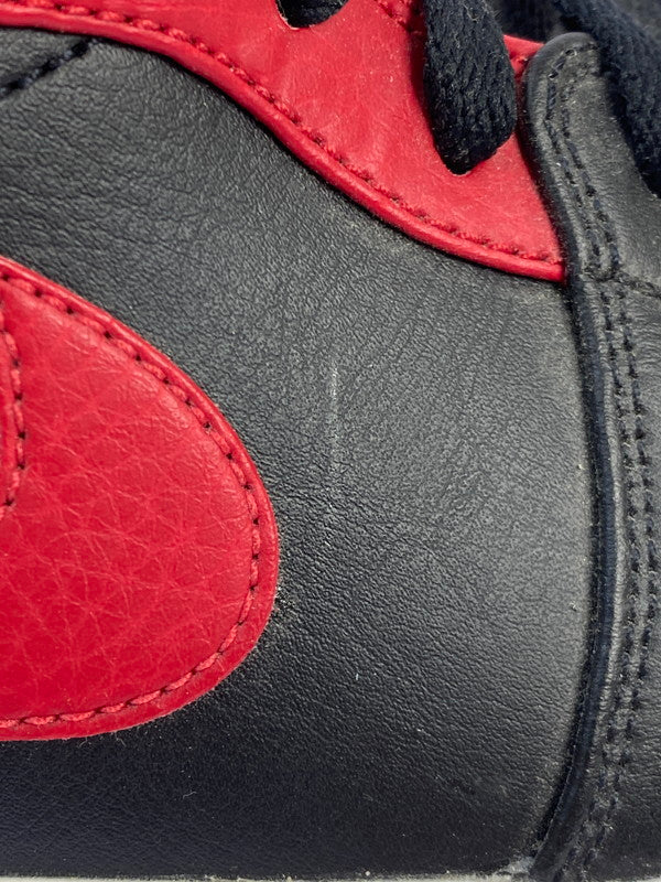 【中古品】【メンズ】 NIKE ナイキ 554724-074 AIR JORDAN １ MID 靴 シューズ スニーカー SNEAKERS 160-250702-ks-31-min サイズ：28.5cm カラー：ブラック/レッド 万代Net店