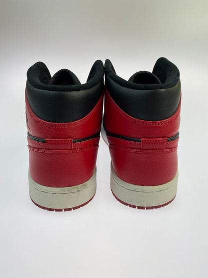 【中古品】【メンズ】 NIKE ナイキ 554724-074 AIR JORDAN １ MID 靴 シューズ スニーカー SNEAKERS 160-250702-ks-31-min サイズ：28.5cm カラー：ブラック/レッド 万代Net店
