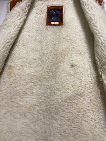 【現状渡し品】【メンズ】 LORD CALVERT ロード キャルバート CARVING LEATHER VEST カービングレザージャケット 146-250706-ks-14-min サイズ：不明 カラー：ブラウン 万代Net店