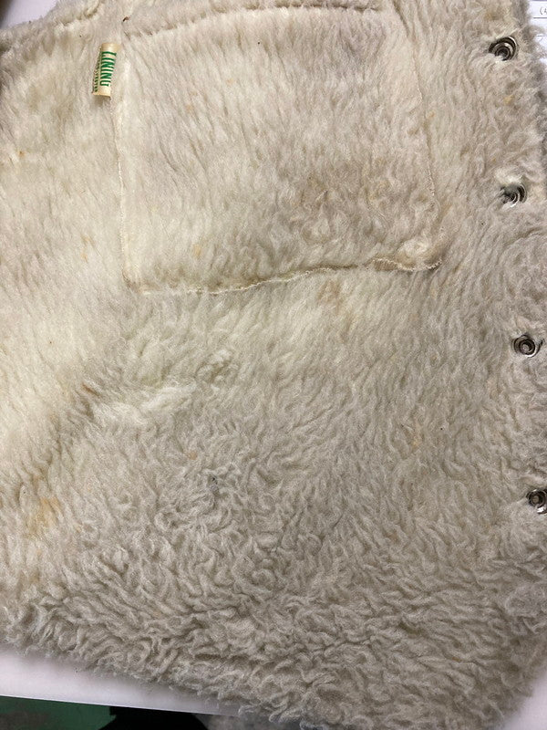 【現状渡し品】【メンズ】 LORD CALVERT ロード キャルバート CARVING LEATHER VEST カービングレザージャケット 146-250706-ks-14-min サイズ：不明 カラー：ブラウン 万代Net店