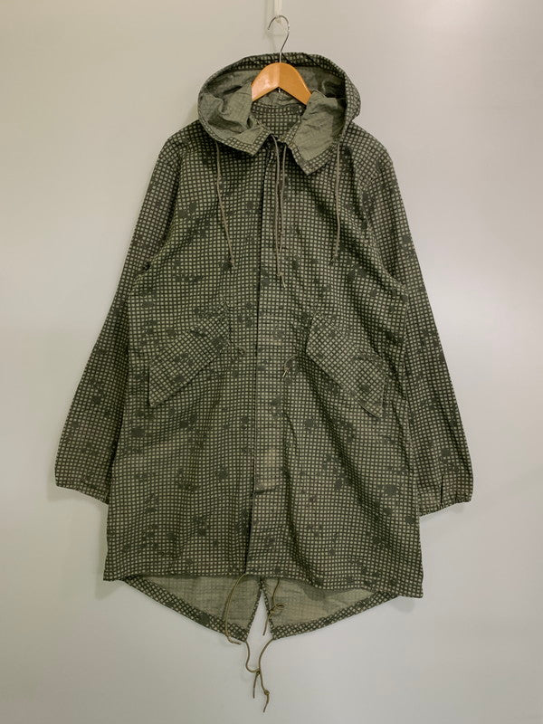 【中古品】【メンズ】 U.S.ARMY 80's NIGHT CAMO PARKA アメリカ陸軍 80年代 ナイトカモパーカー アウター 146-250702-yn-11-min サイズ：S カラー：オリーブグリーン 万代Net店