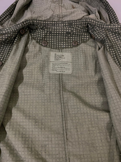 【中古品】【メンズ】 U.S.ARMY 80's NIGHT CAMO PARKA アメリカ陸軍 80年代 ナイトカモパーカー アウター 146-250702-yn-11-min サイズ：S カラー：オリーブグリーン 万代Net店