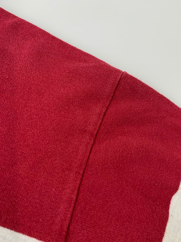 【中古品】【メンズ】 L.L.Bean エルエルビーン 80S RUGBY SHIRT ラグビーシャツ トップス 146-250702-ks-14-min サイズ：M カラー：レッド 万代Net店