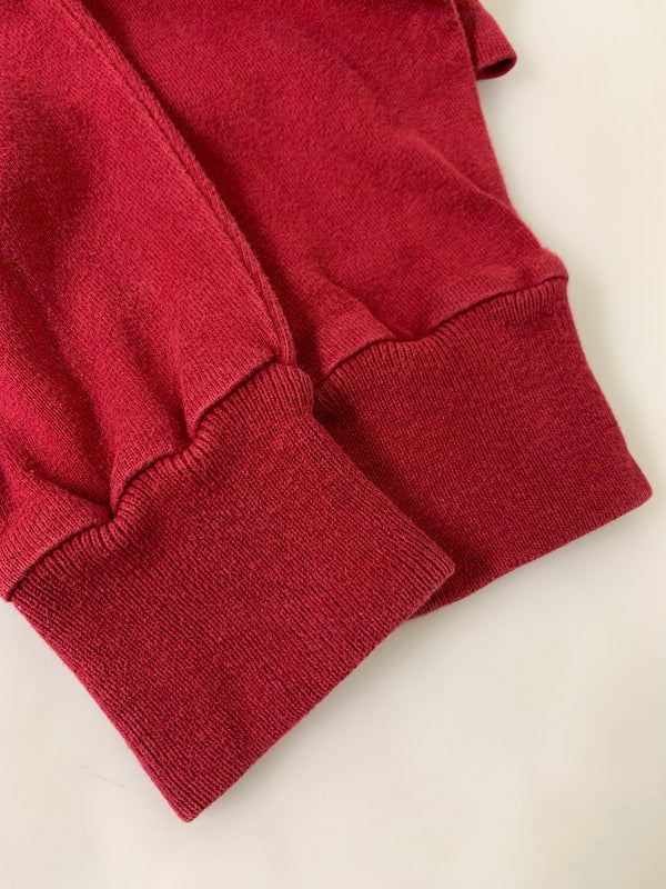 【中古品】【メンズ】 L.L.Bean エルエルビーン 80S RUGBY SHIRT ラグビーシャツ トップス 146-250702-ks-14-min サイズ：M カラー：レッド 万代Net店