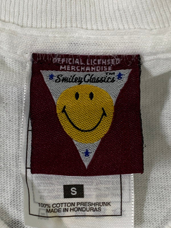 【中古品】【メンズ】 HAVE A NICE MILLENNIUM 2000 SMILEY TEE ハブ ア ナイス ミレニアム プリントTシャツ 半袖Tシャツ トップス 146-250702-yn-10-min カラー：ホワイト 万代Net店