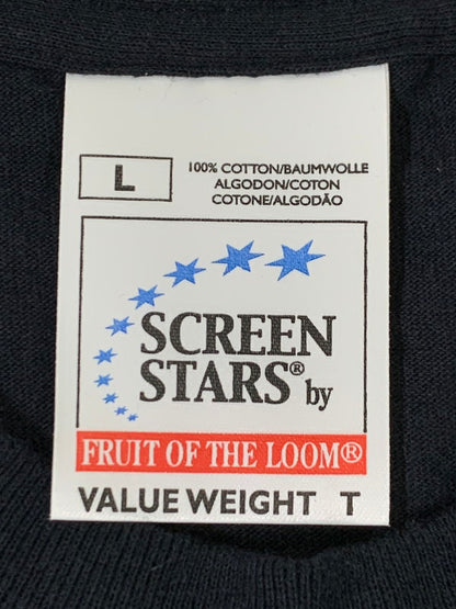 【中古品】【メンズ】 SLAPP HAPPY スラップ・ハッピー 90S BAND TEE バンド Tシャツ トップス 146-250702-ks-03-min サイズ：L カラー：ブラック 万代Net店