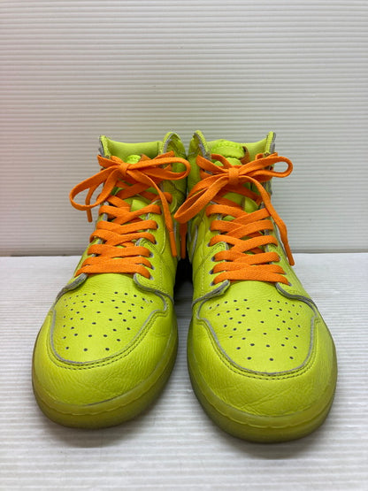 【中古品】【メンズ】 NIKE ナイキ AIR JORDAN 1 RETRO HIGH GATORADE CYBER AJ5997-345 エアジョーダン1 レトロ ハイ ゲータレード サイバー スニーカー メンズ 靴 シューズ 160-250701-em-28-min サイズ：28cm カラー：イエロー 万代Net店