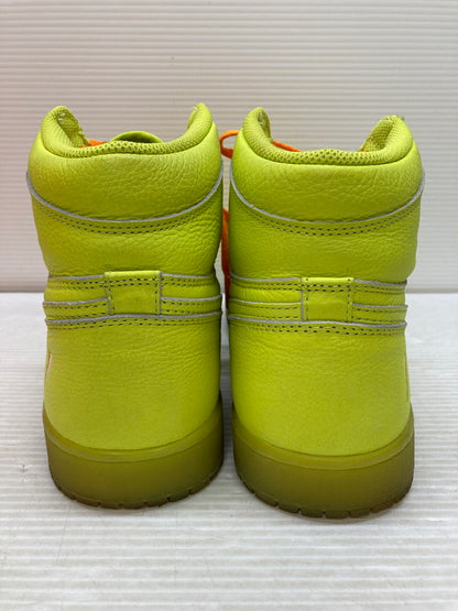 【中古品】【メンズ】 NIKE ナイキ AIR JORDAN 1 RETRO HIGH GATORADE CYBER AJ5997-345 エアジョーダン1 レトロ ハイ ゲータレード サイバー スニーカー メンズ 靴 シューズ 160-250701-em-28-min サイズ：28cm カラー：イエロー 万代Net店