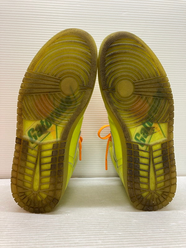 【中古品】【メンズ】 NIKE ナイキ AIR JORDAN 1 RETRO HIGH GATORADE CYBER AJ5997-345 エアジョーダン1 レトロ ハイ ゲータレード サイバー スニーカー メンズ 靴 シューズ 160-250701-em-28-min サイズ：28cm カラー：イエロー 万代Net店