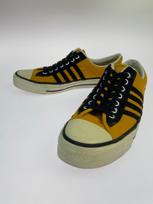 【現状渡し品】【メンズ】 WAREHOUSE ウエアハウス LOW CUT SNEAKER 靴 シューズ スニーカー 165-250708-AS-7-min サイズ：US10 カラー：イエロー/ブラック 万代Net店