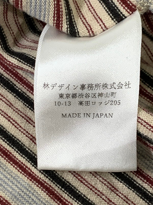 【中古品】【メンズ】 SUGARHILL STRIPE LONG SLEEVE TEE 2411300902 シュガーヒル ストライプ ロングスリーブ Tシャツ 長袖Tシャツ トップス 140-250702-yn-06-min サイズ：3 カラー：ベージュ系 万代Net店