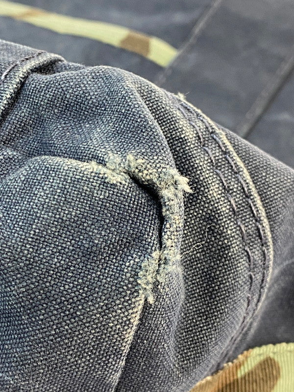 【現状渡し品】【メンズ/レディース】 COMME des GARCONS HOMME コムデギャルソンオム CANVAS TOTE BAG キャンバストートバッグ カバン 188-250708-AS-25-min カラー：ネイビー/カモフラージュ 万代Net店