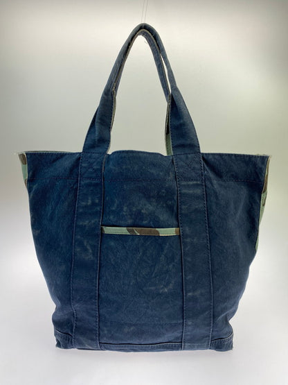 【現状渡し品】【メンズ/レディース】 COMME des GARCONS HOMME コムデギャルソンオム CANVAS TOTE BAG キャンバストートバッグ カバン 188-250708-AS-25-min カラー：ネイビー/カモフラージュ 万代Net店